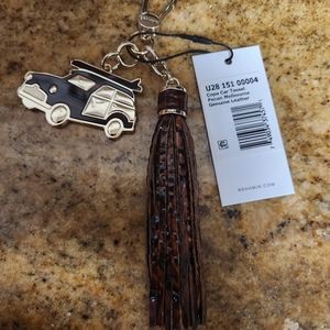 Brahmin Copa Car Tassel Key Fob - BRAND NEW with Tags!